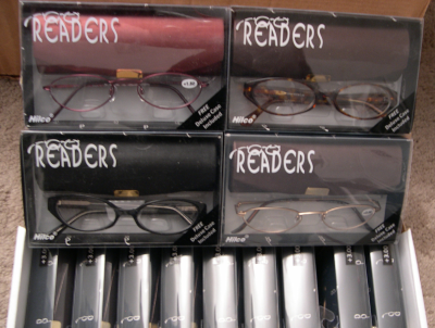 Reading Glasses Donated by Hilco