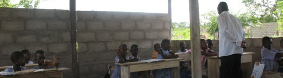 Classroom at the orphanage